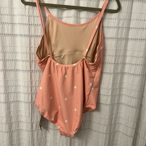 NWT ALBION FIT - PINK DOTTIE CLASSIC ONE-PIECE - Picture 7 of 8